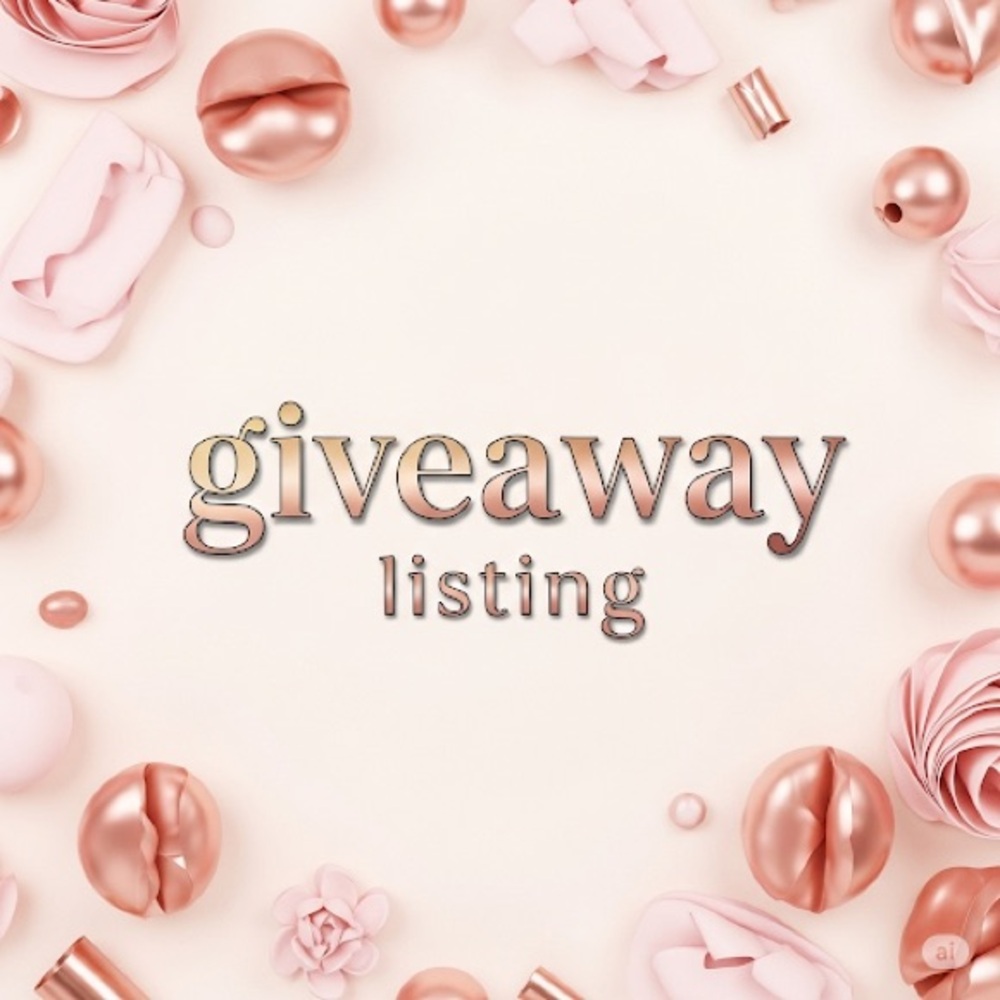 Giveway listing!!! This will run when I’m giving away items!!!